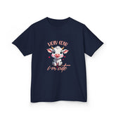 Kids T-Shirt — "Holy Cow I’m Cute" Graphic Tee for Toddlers & Children