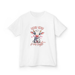Kids T-Shirt — "Holy Cow I’m Cute" Graphic Tee for Toddlers & Children