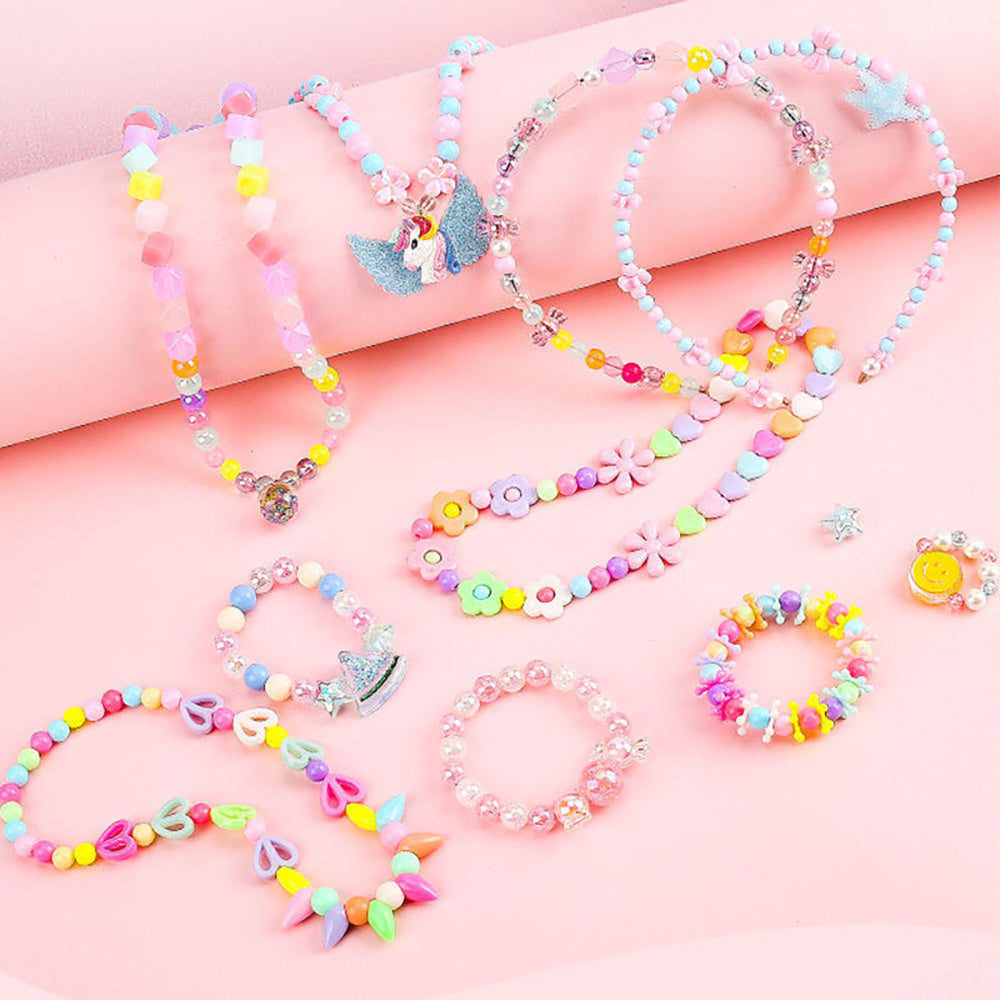 Beaded Children's Toys, Handmade DIY Material Bags For Girls, Necklaces, Jewelry Gifts