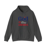 God Bless America Hoodie — Patriotic Faith-Based Pullover