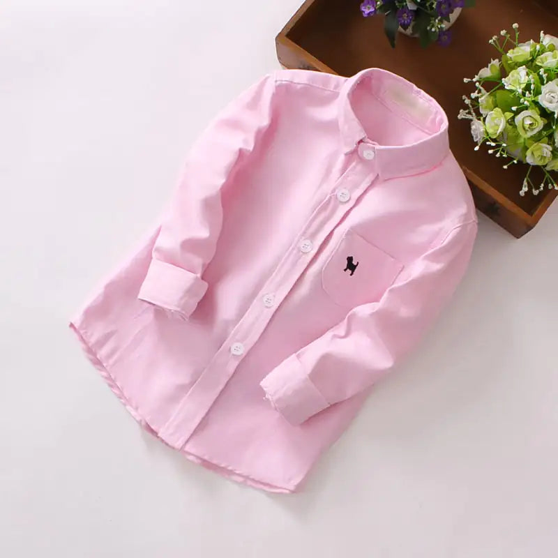 Boys' Long-Sleeved Shirts for Children