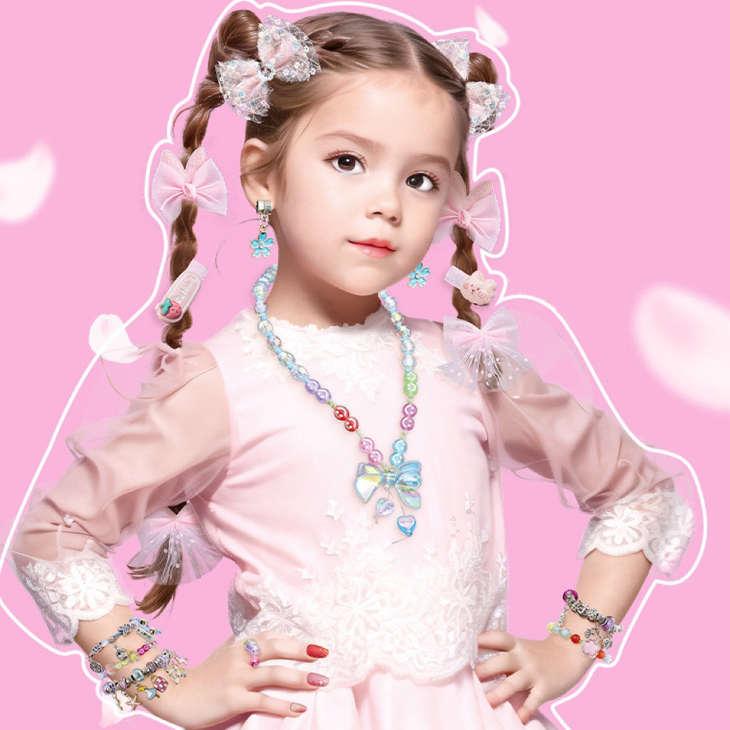 Beaded Children's Toys, Handmade DIY Material Bags For Girls, Necklaces, Jewelry Gifts