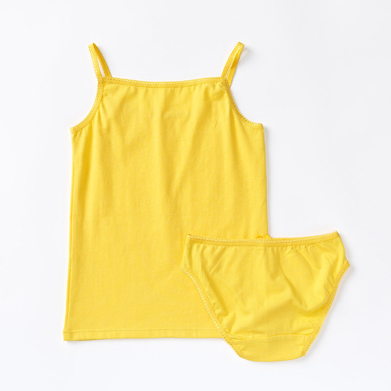 Children's Clothing Cotton Casual Pajamas Home Two Piece Girl