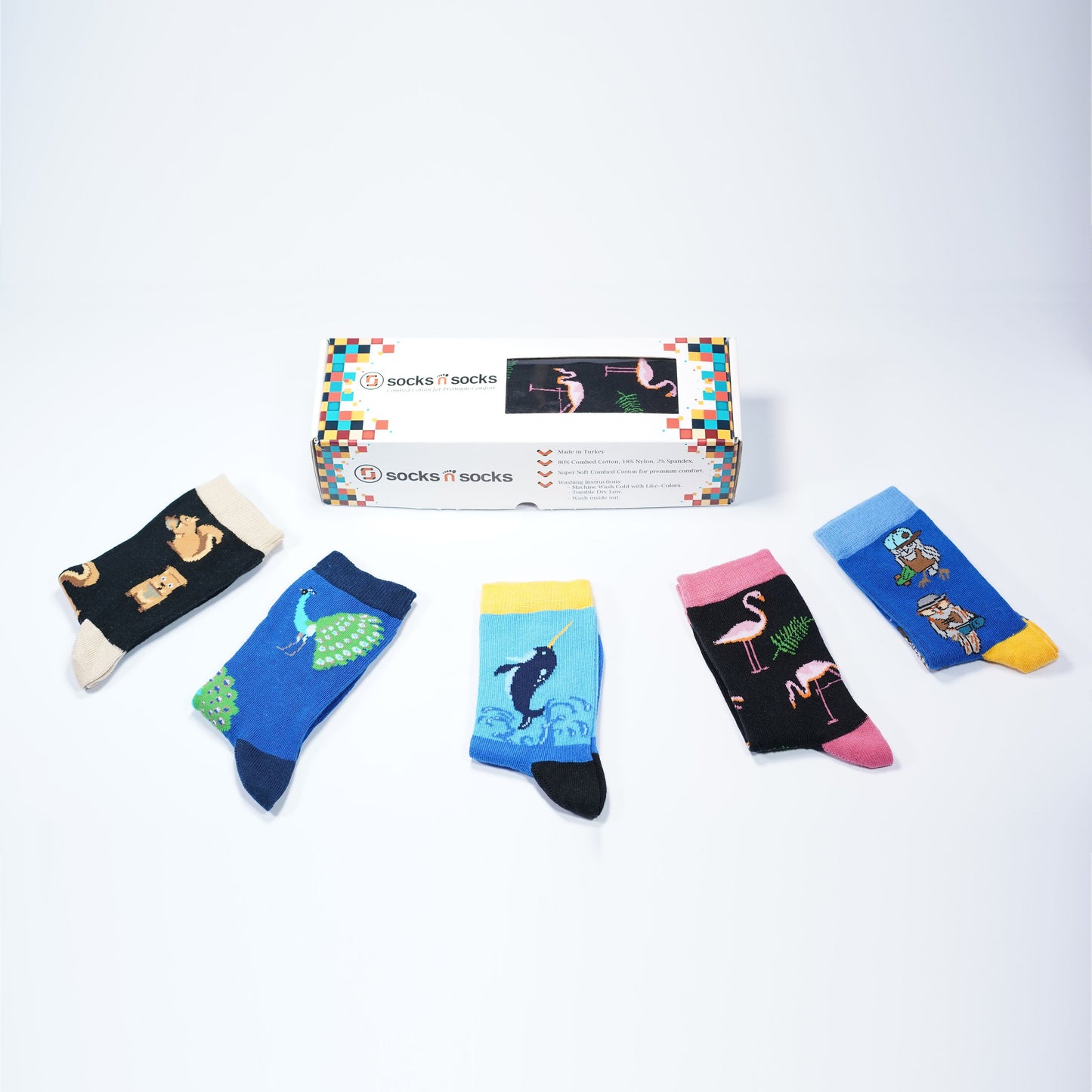 Kids Animal Planet Socks