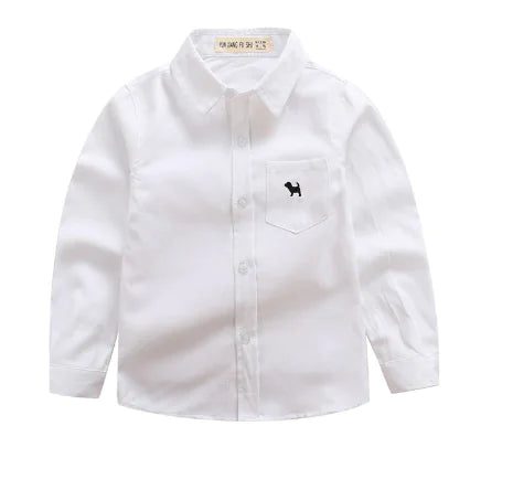 Boys' Long-Sleeved Shirts for Children