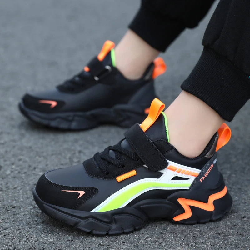 Kids Casual Boys Shoes Soft Sole Kids Shoes Non-slip Sneakers Shoes