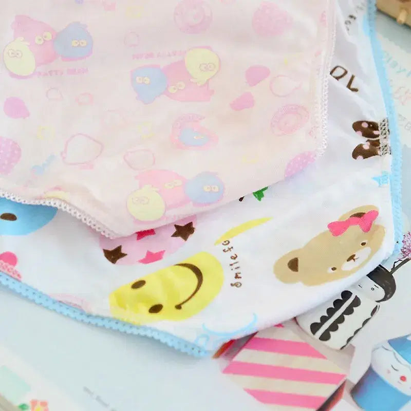 Color: multi, Kid Size: 4 - 6 Pcs/Lot Kids Underwear For Girls Cotton Cartoon Triangle Panties Princess Kids Girls Briefs Panties 0-12Y
