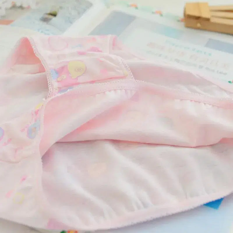 Color: multi, Kid Size: 4 - 6 Pcs/Lot Kids Underwear For Girls Cotton Cartoon Triangle Panties Princess Kids Girls Briefs Panties 0-12Y