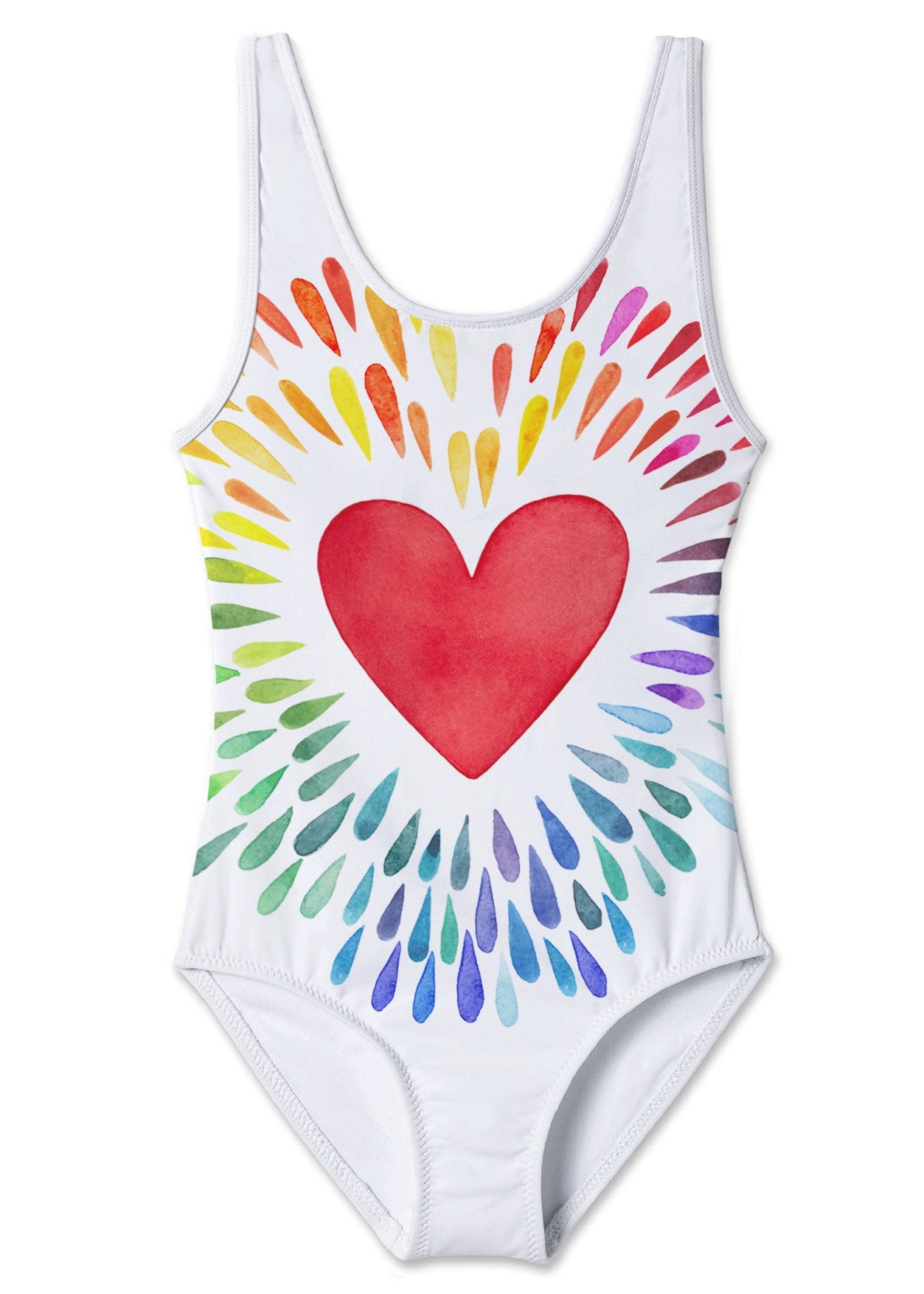 Happy Heart Tank for Girls