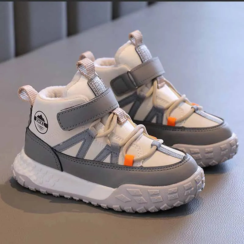 Children's Sneakers Autumn Winter Boys Sport Shoes Girls Plush