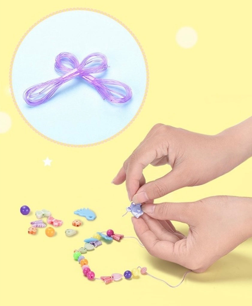 Beaded Children's Toys, Handmade DIY Material Bags For Girls, Necklaces, Jewelry Gifts
