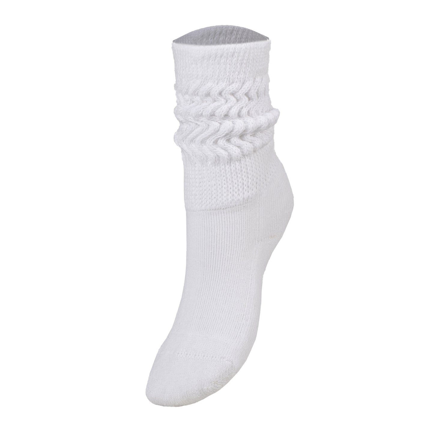 White Kids Slouch Socks 1 Pair 3 to 15 Years Old