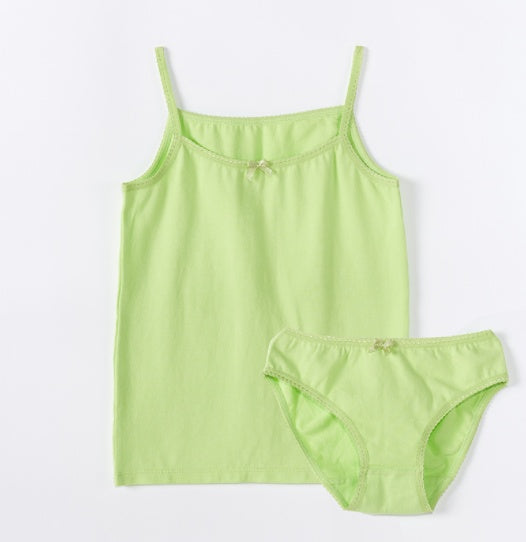 Children's Clothing Cotton Casual Pajamas Home Two Piece Girl