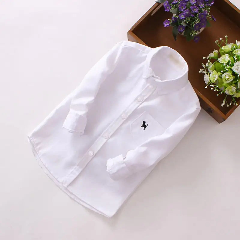 Boys' Long-Sleeved Shirts for Children