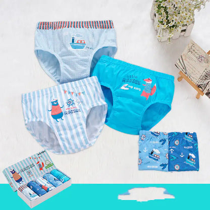 Boys' Triangle Cotton Underwear for Kids