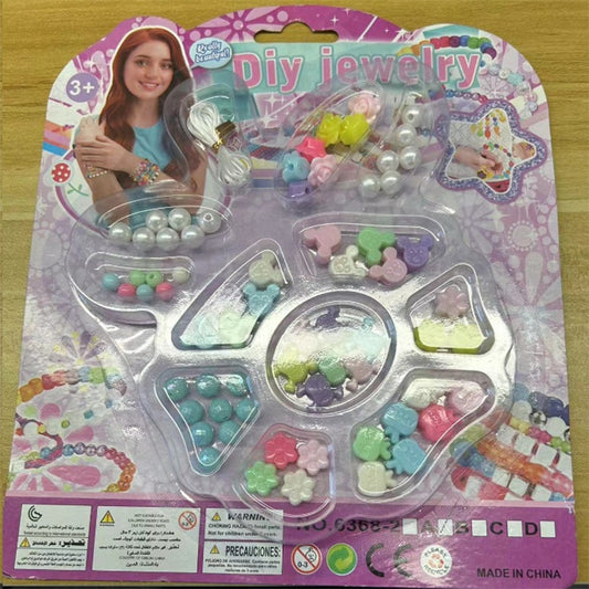 Beaded Children's Toys, Handmade DIY Material Bags For Girls, Necklaces, Jewelry Gifts