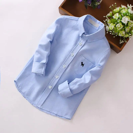 Boys' Long-Sleeved Shirts for Children