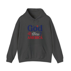 God Bless America Hoodie — Patriotic Faith-Based Pullover