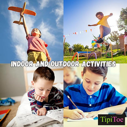 Tipi Toe Kids Boys 10 Pairs Classy Lightweight Novelty Fun Foodie
