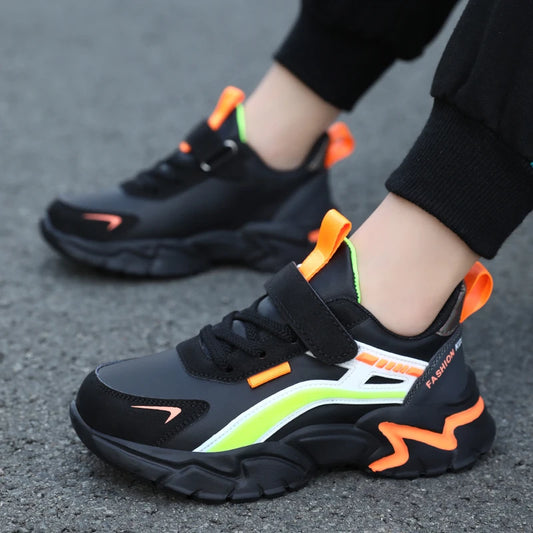 Kids Casual Boys Shoes Soft Sole Kids Shoes Non-slip Sneakers Shoes
