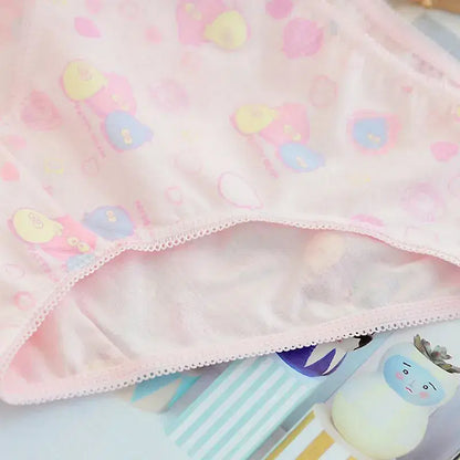Color: multi, Kid Size: 4 - 6 Pcs/Lot Kids Underwear For Girls Cotton Cartoon Triangle Panties Princess Kids Girls Briefs Panties 0-12Y