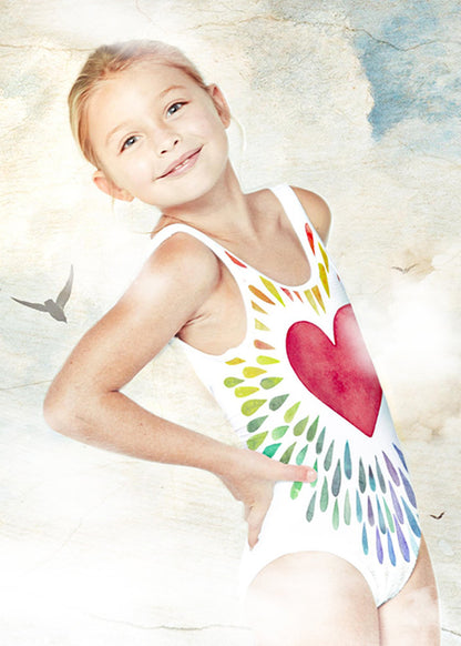 Happy Heart Tank for Girls