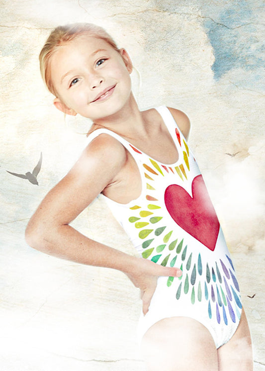Happy Heart Tank for Girls