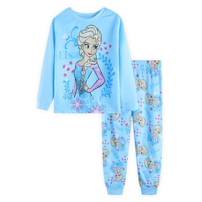 New Spring Autumn Children's Clothing Sets girl Sleepwear Clothes Kids