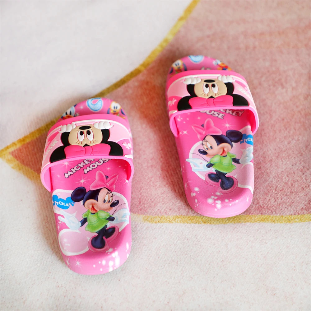 New Summer Children Sandals Kids Cartoon Minnie Toddler Boys Girls