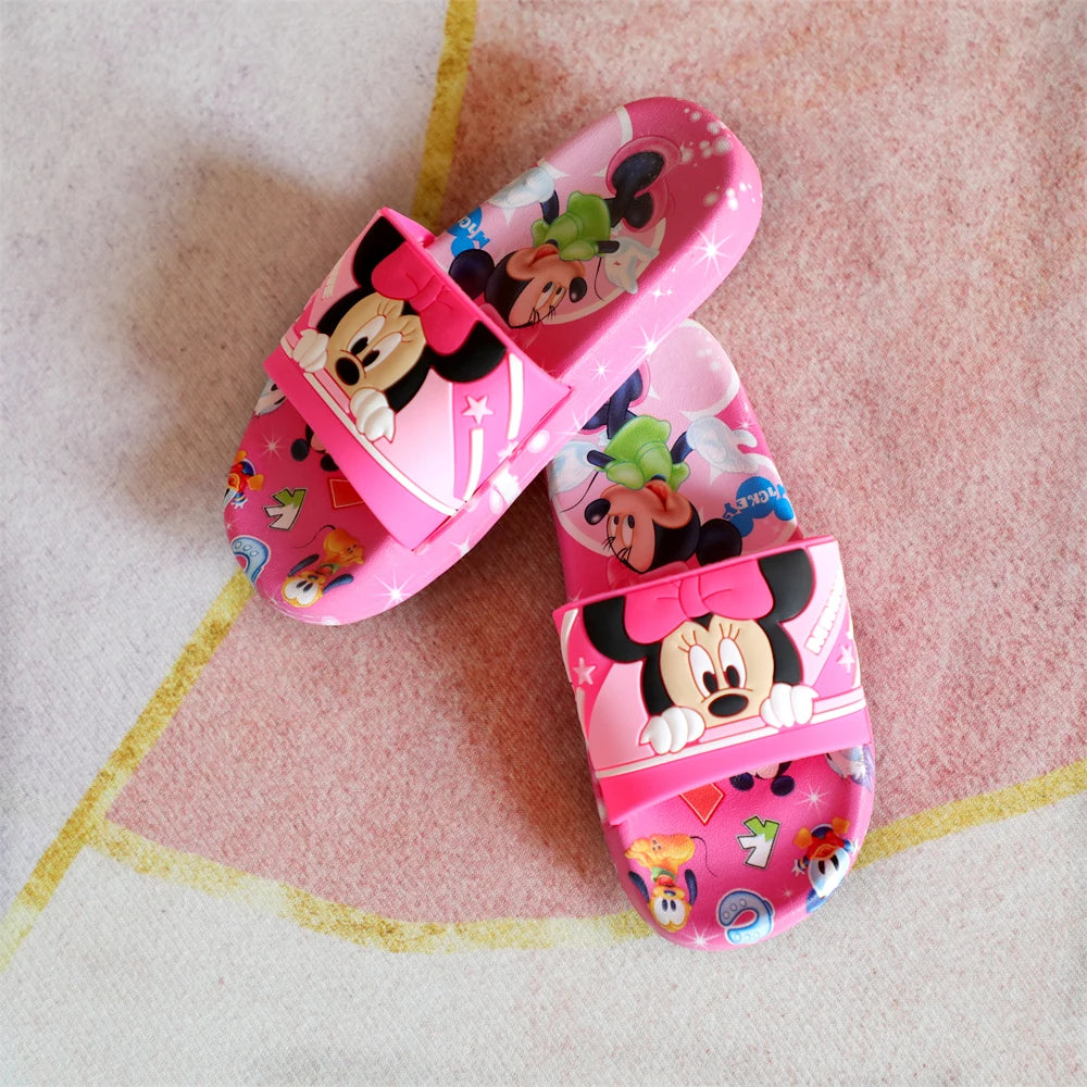 New Summer Children Sandals Kids Cartoon Minnie Toddler Boys Girls