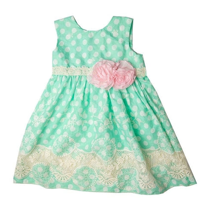 Dainty Dots Girls Dress