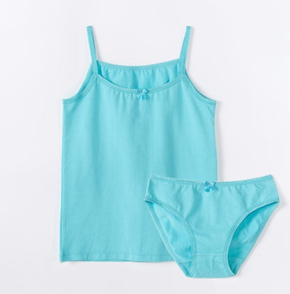 Children's Clothing Cotton Casual Pajamas Home Two Piece Girl