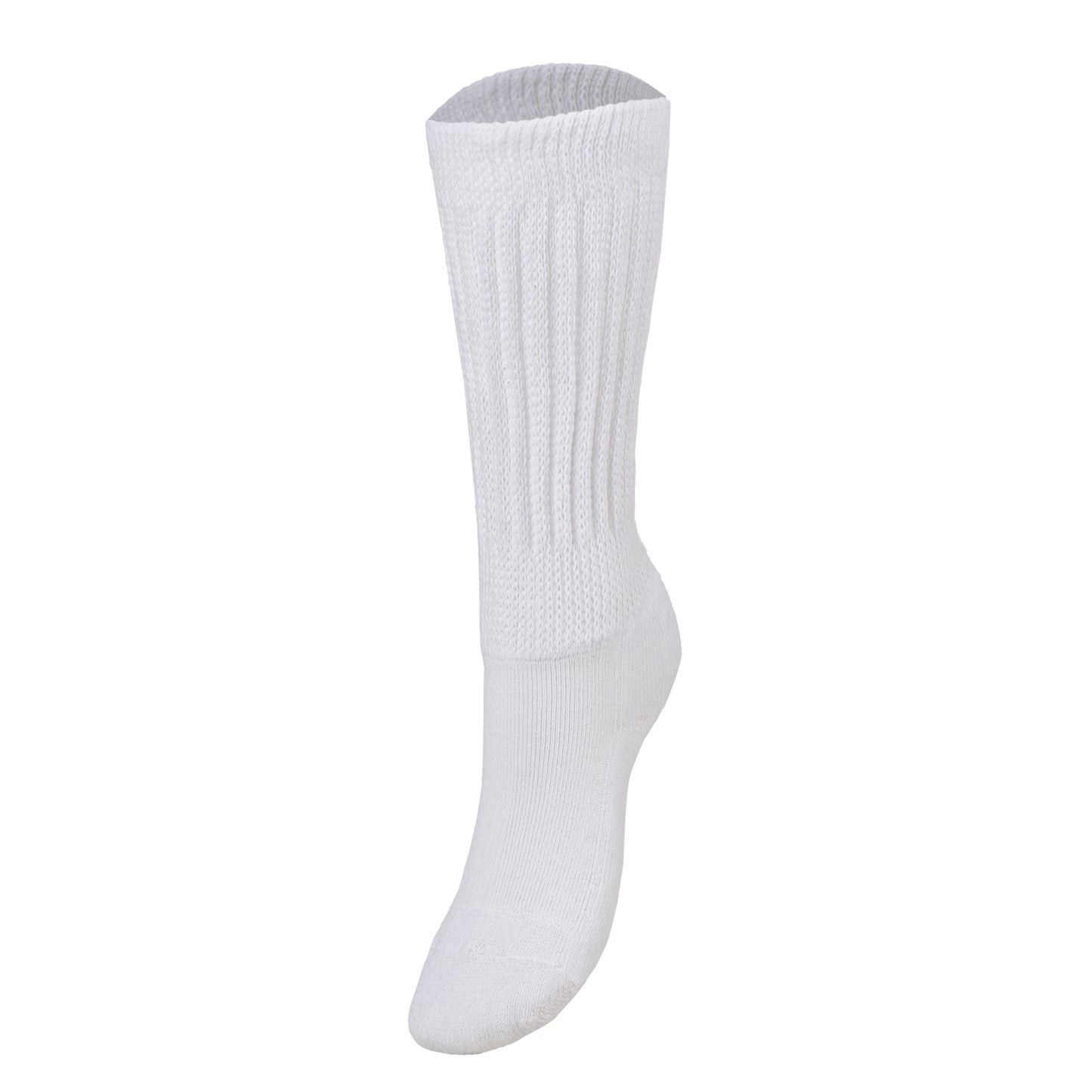 White Kids Slouch Socks 1 Pair 3 to 15 Years Old