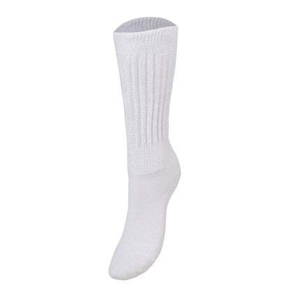 White Kids Slouch Socks 1 Pair 3 to 15 Years Old