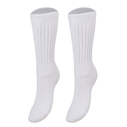White Kids Slouch Socks 1 Pair 3 to 15 Years Old
