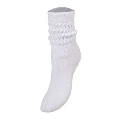 White Kids Slouch Socks 1 Pair 3 to 15 Years Old